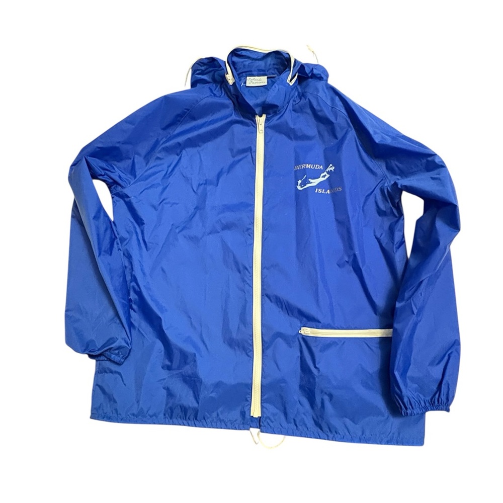 Blue Windbreaker Jacket